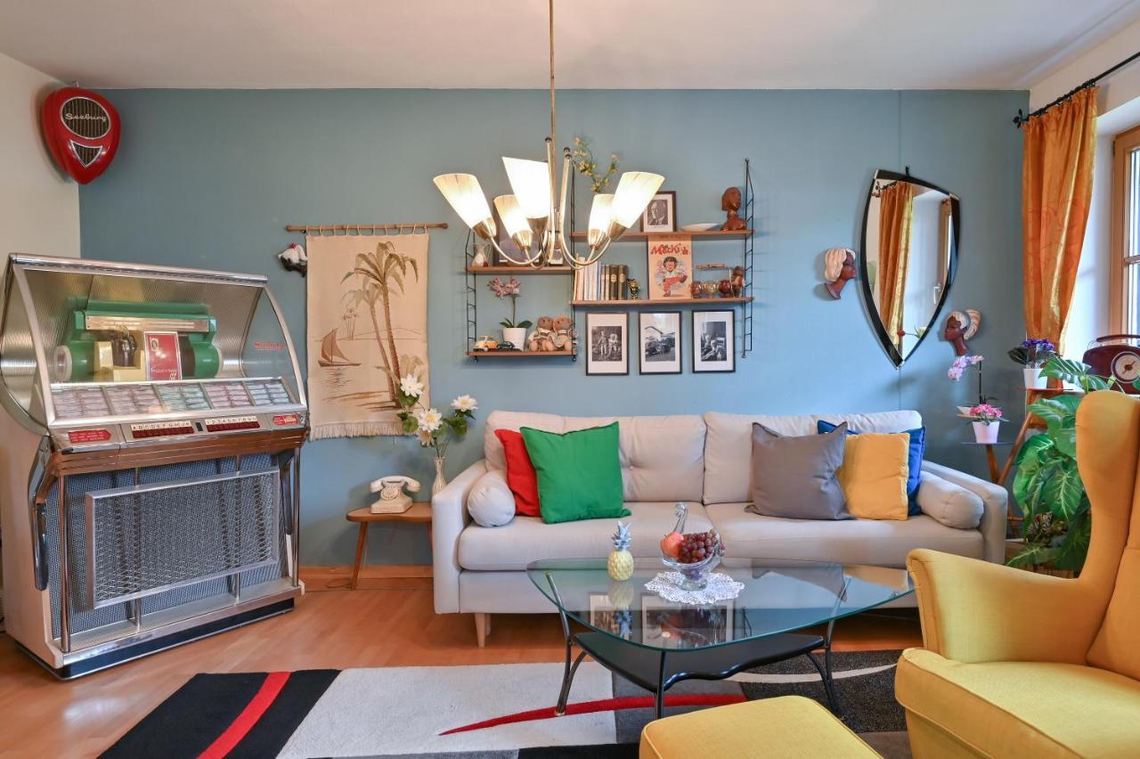 Ferienwohnung 50Er Vintage Flair Füssen Eksteriør bilde